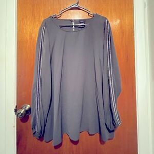 Sparkley Sleeve Detailed Top 